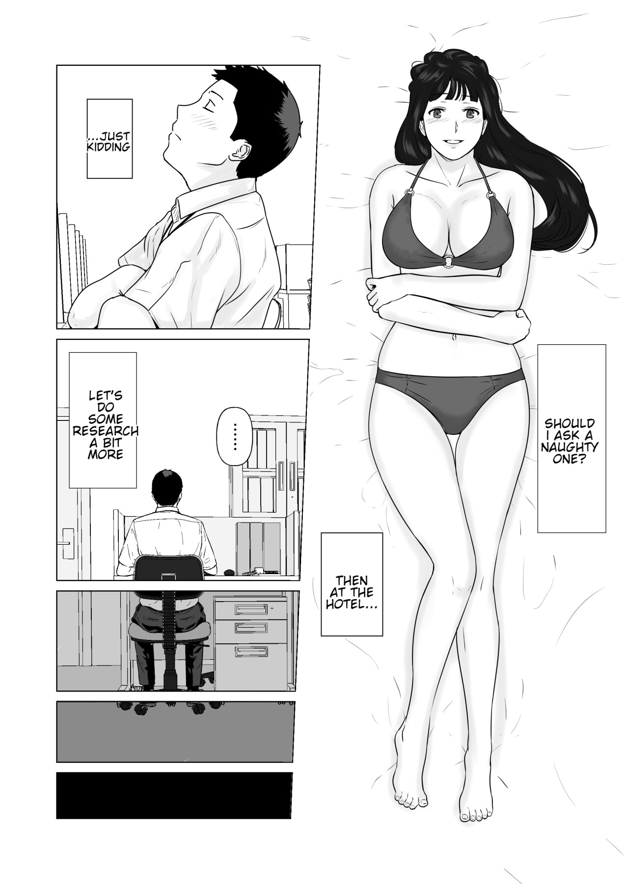 Hentai Manga Comic-A Usual Workday -My Wife's Secrets- 2-Read-37